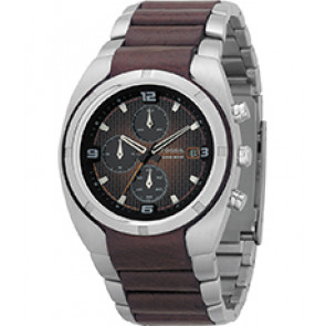 Fossil Bandschakels CH2449 - Staal - (2 stuks)