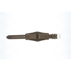 Horlogeband Fossil CH2795 Leder Bruin 18mm