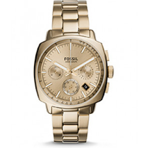 Horlogeband Fossil CH2989 Roestvrij staal (RVS) Doublé 22mm