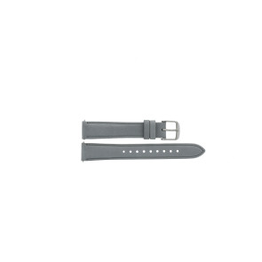 Horlogeband Fossil CH3071 Leder Grijs 16mm