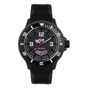Horlogeband Ice Watch DI.BW.XB.R.11 Kunststof/Plastic Zwart 20mm