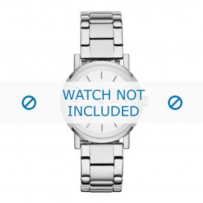 DKNY horlogeband NY2342 Staal Zilver 18mm