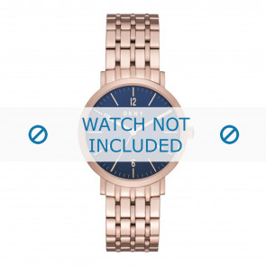 DKNY horlogeband NY2611 Staal Rosé