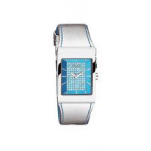 Horlogeband Dolce & Gabbana DW0157 Leder Lichtblauw