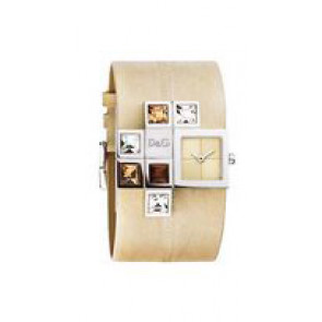 Horlogeband Seiko DW0175 Leder Beige