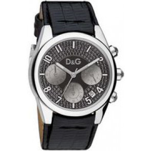 Horlogeband Seiko DW0259 Leder Zwart