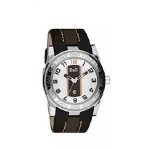Horlogeband Dolce & Gabbana DW0263 Leder Zwart