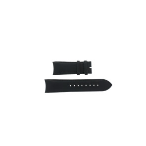Horlogeband Dolce & Gabbana DW0267 Leder Zwart 24mm