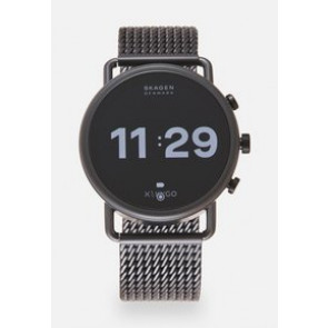 Horlogeband Skagen DW1051 Mesh/Milanees Zwart 22mm