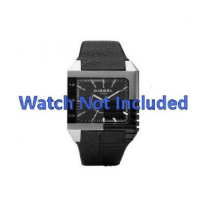 Horlogeband Diesel DZ1397 Leder Zwart 26mm