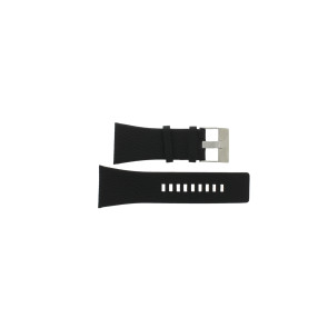Horlogeband Diesel DZ1253 Leder Zwart 34mm