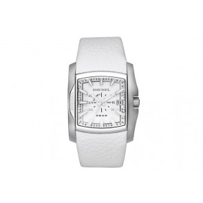 Horlogeband Diesel DZ1406 Leder Wit
