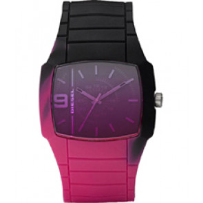 Horlogeband Diesel DZ1425 Onderliggend Silicoon Multicolor 28mm