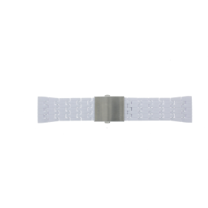 Horlogeband Diesel DZ1461 Kunststof/Plastic Wit 28mm