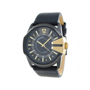 Horlogeband Diesel DZ1475 Leder Zwart 28mm