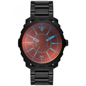 Horlogeband Diesel DZ1737 Roestvrij staal (RVS) Zwart 22mm