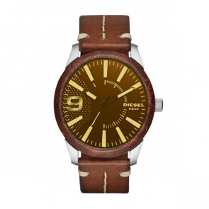 Horlogeband Diesel DZ1800 Leder Bruin 24mm