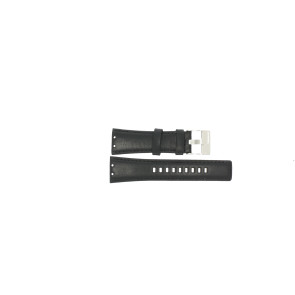 Horlogeband Diesel DZ4112 / DZ4113 Leder Zwart 10mm