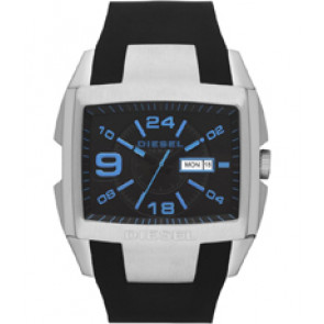 Horlogeband Diesel DZ4287 Silicoon Zwart 32mm