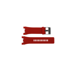 Horlogeband Diesel DZ4288 Silicoon Rood 32mm