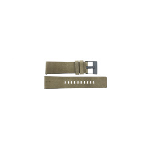Horlogeband Diesel DZ4356 Leder Beige 24mm