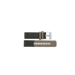 Horlogeband Diesel DZ4389 Canvas Groen 24mm