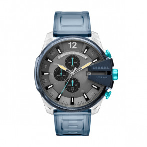 Horlogeband Diesel DZ4487 Kunststof/Plastic Blauw 26mm