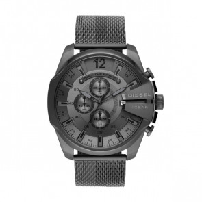 Horlogeband Diesel DZ4527 Mesh/Milanees Grijs 26mm