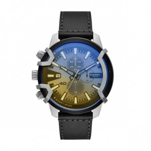 Horlogeband Diesel DZ4584 Leder Zwart 22mm