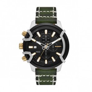 Horlogeband Diesel DZ4585 Leder Groen 22mm