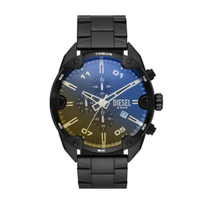 Horlogeband Diesel DZ4609 Staal Zwart 24mm