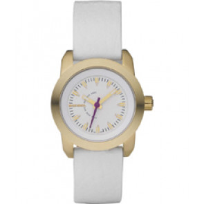 Horlogeband Diesel DZ5240 Leder Wit 16mm