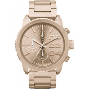 Horlogeband Diesel DZ5318 Roestvrij staal (RVS) Rosé 22mm