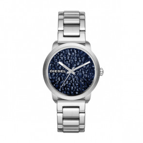Diesel horlogeband DZ5522 Staal Zilver 18mm