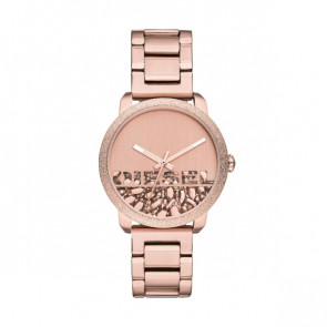 Horlogeband Diesel DZ5588 Roestvrij staal (RVS) Rosé 18mm