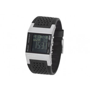 Horlogeband Diesel DZ7023 Leder Zwart