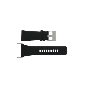 Horlogeband Diesel DZ7079 Leder Zwart 31mm