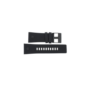 Horlogeband Diesel DZ7296 Leder Zwart 28mm