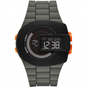 Horlogeband (Band + Kastcombinatie) Diesel DZ7299 Onderliggend Silicoon Groen 28mm