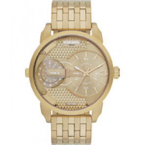 Horlogeband Diesel DZ7306 Roestvrij staal (RVS) Doublé 22mm