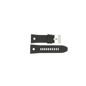 Horlogeband Diesel DZ7313 Leder Zwart 28mm