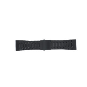 Horlogeband Diesel DZ7325 Staal Zwart 30mm