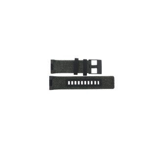 Horlogeband Diesel DZ7358 Leder/Textiel Zwart 26mm