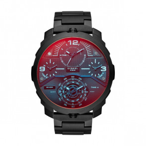 Horlogeband Diesel DZ7362 Staal Zwart 26mm