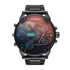 Diesel horlogeband DZ7395 Staal Zwart 28mm