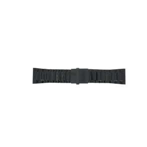 Horlogeband Diesel DZ7435 Staal Zwart 28mm