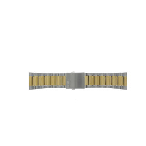 Horlogeband Diesel DZ7459 Staal Bi-Color 28mm