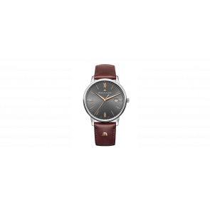Horlogeband Maurice Lacroix EL1118-SS001-311-1 Leder Bruin 20mm