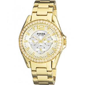 Horlogeband Fossil ES2421 Roestvrij staal (RVS) Doublé 18mm