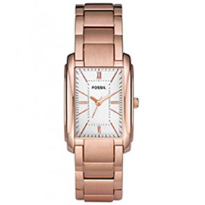 Horlogeband Fossil ES2731 Roestvrij staal (RVS) Rosé 16mm
